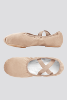 Sand toddler ballet shoes detail