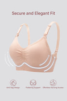 Easy access breastfeeding bra