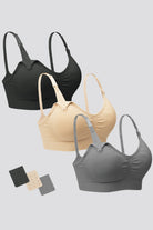 Supportive plus size breastfeeding bra