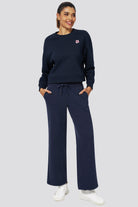 women's sweatpants with pockets full-body