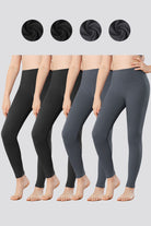 Two color yoga pants front view 