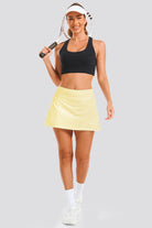 Lemon Butter tennis skirt full-body