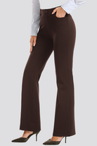 Women Casual Pants Coffee side view