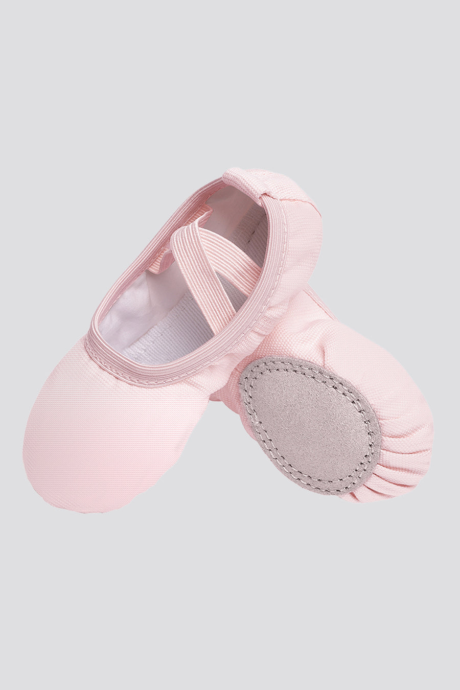 canvas split sole ballet shoes