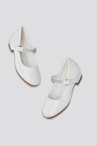 Low Heel Mary Jane Shoes white side