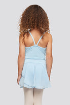 girls camisole blue back view