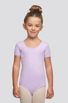 leotard short sleeve Lavender