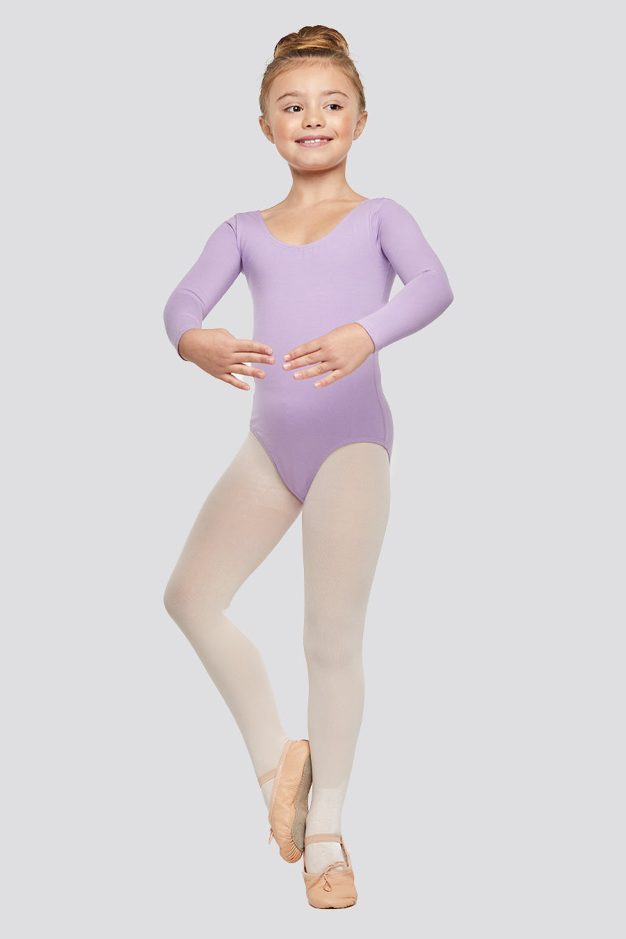 long sleeve ballet leotard