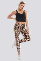 leopard leggings Leopard front view