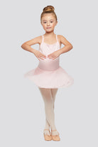 girls camisole ballet pink front view