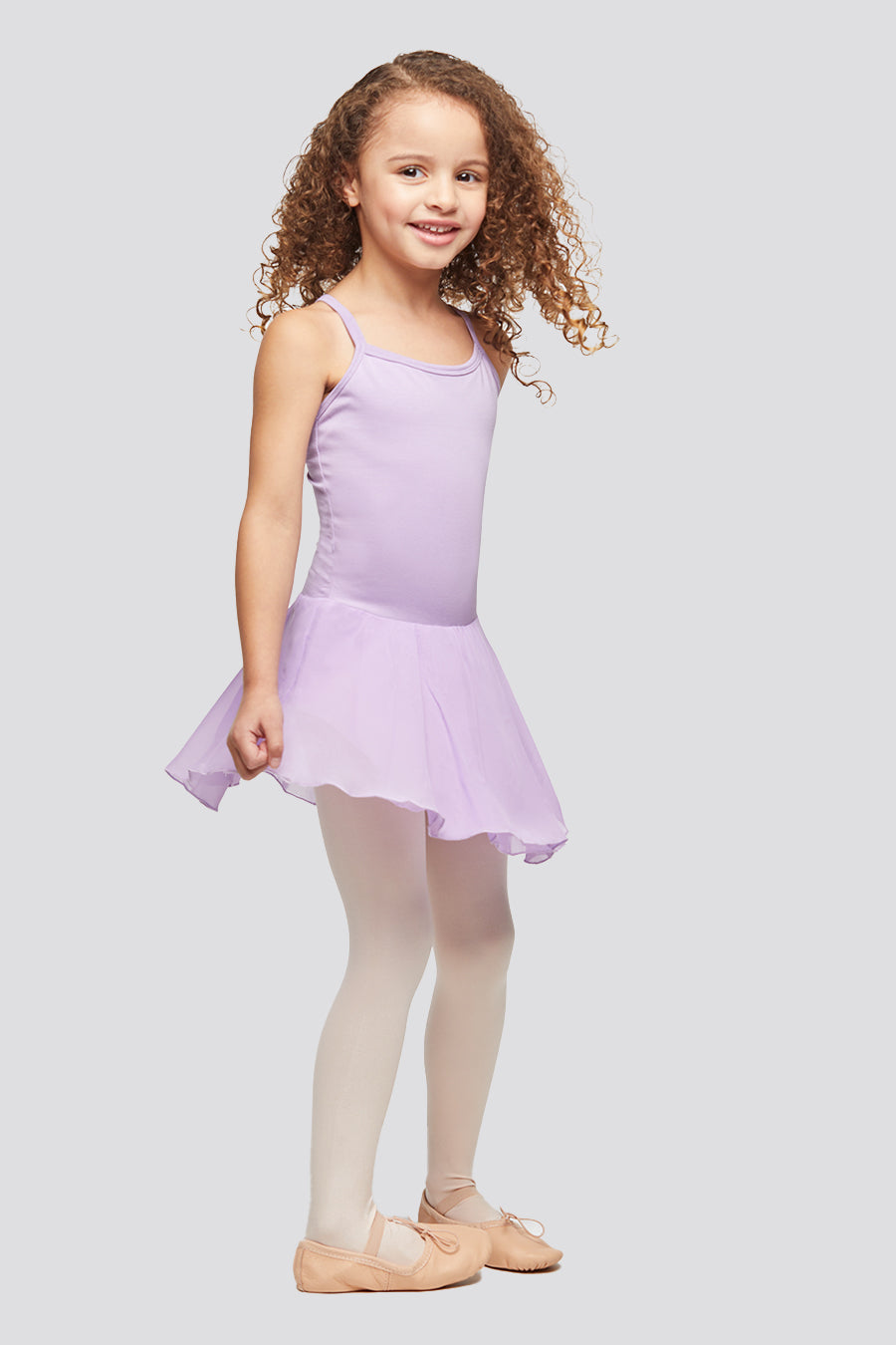 girls camisole Lavender side view