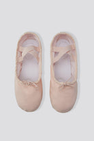 Canvas ballet flats ballet pink top view