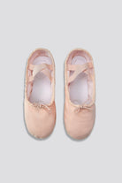 Women pink ballet shoes