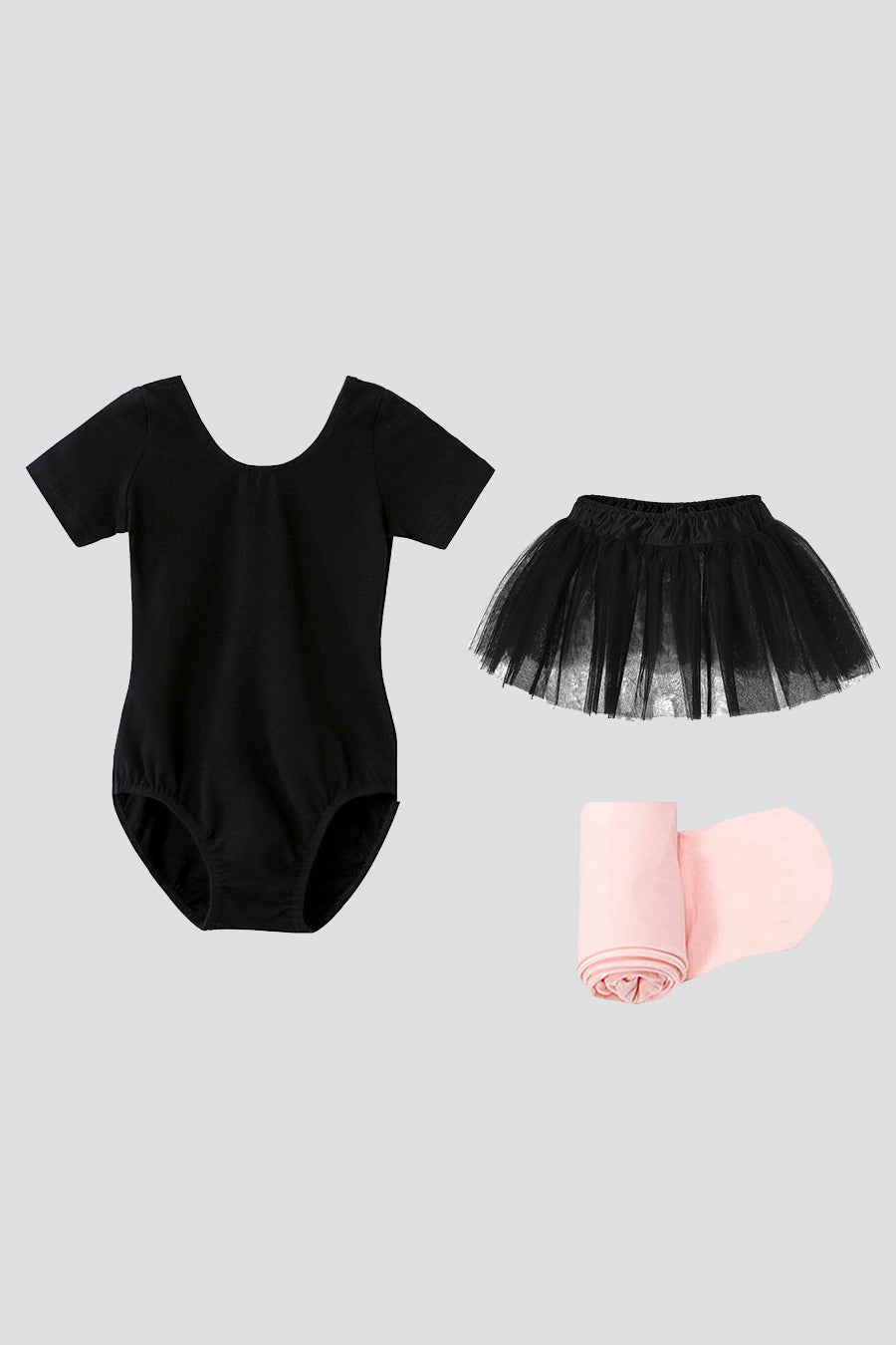 black ballet outfits kit