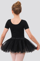 Back view black tutu skirt for girls