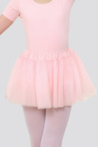 front view pink tutu skirt for girls