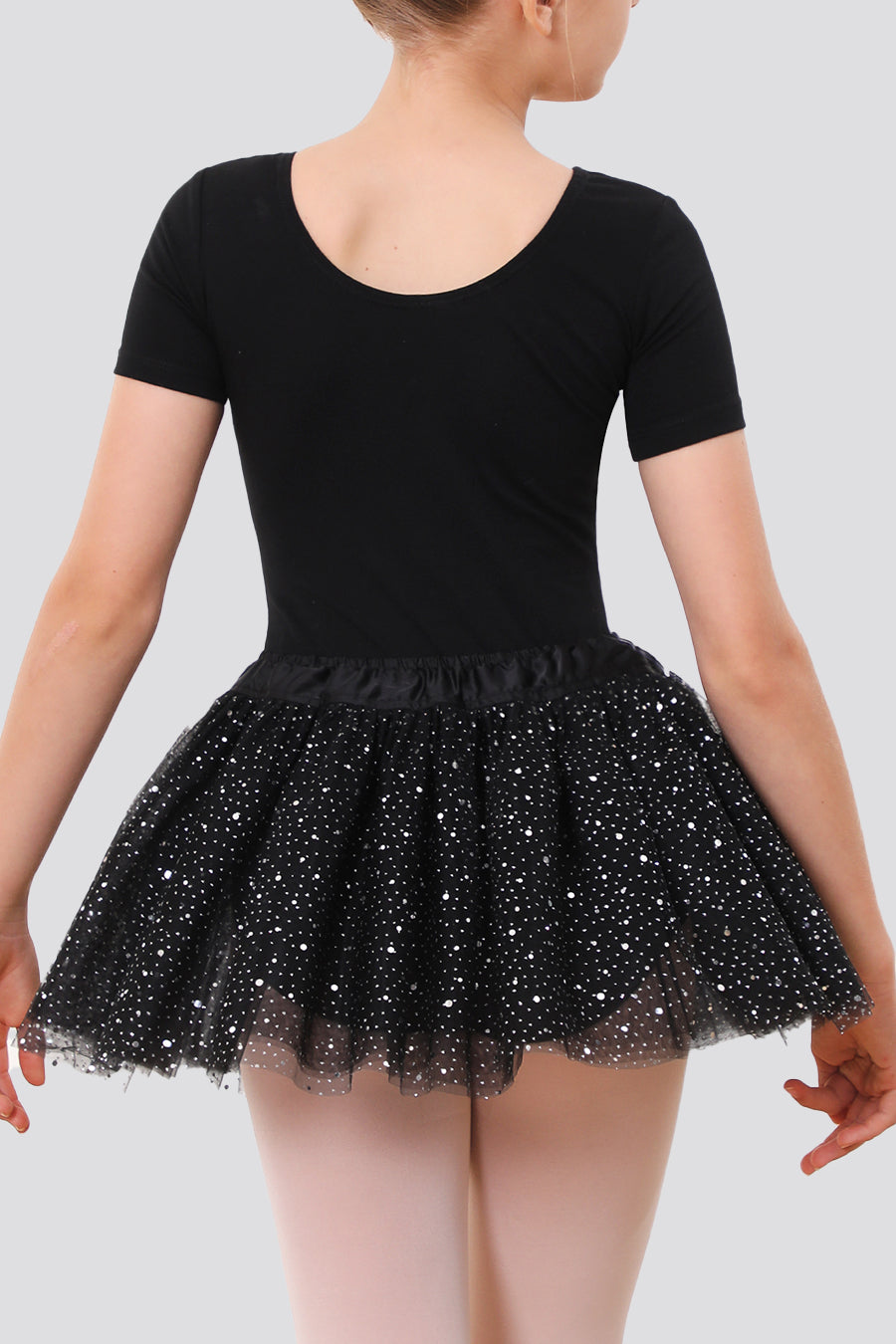 Back view black tutu skirt 