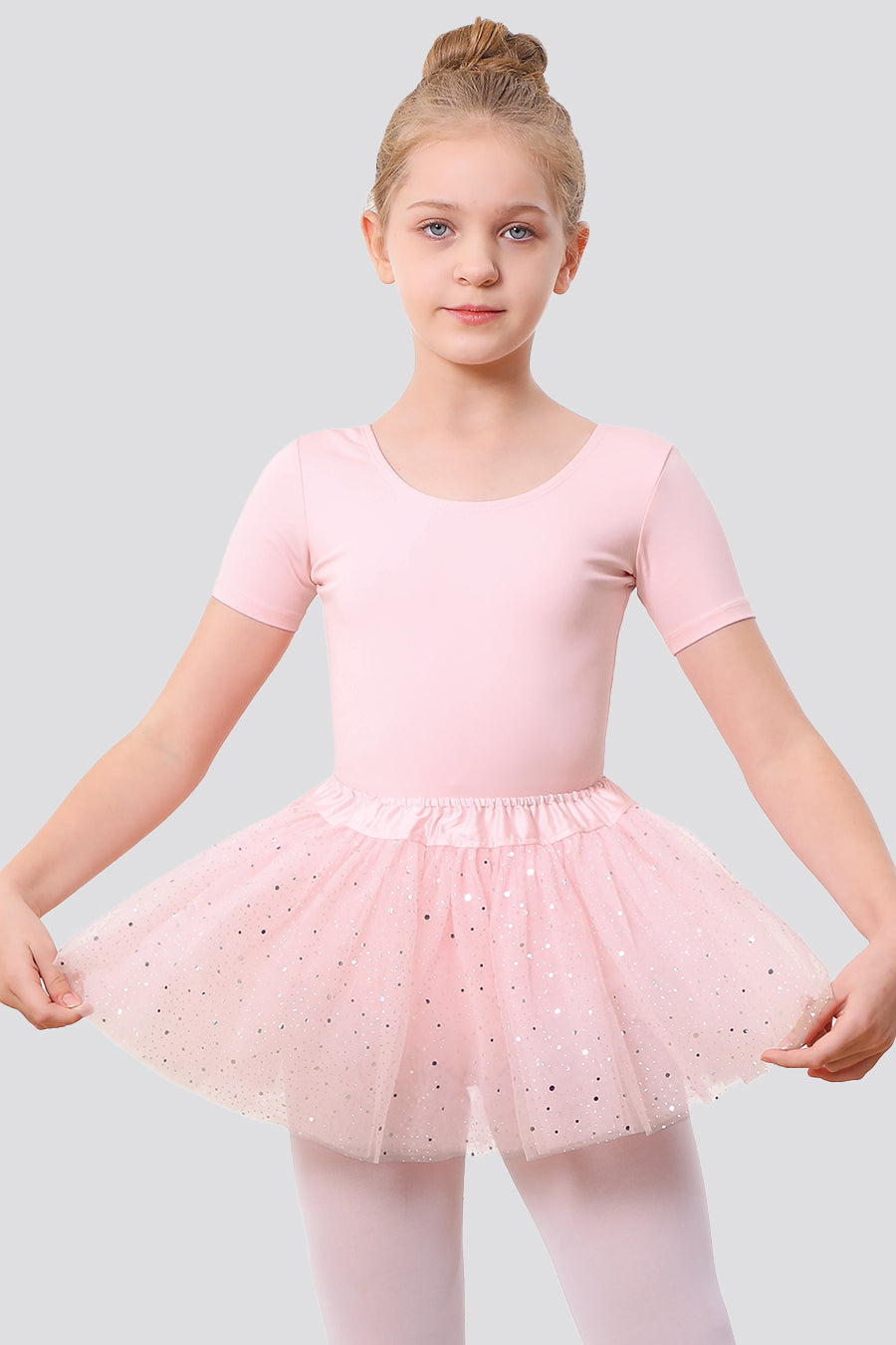 full-body pink tutu skirt