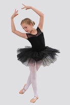 Black tutu dresses for girls front view 