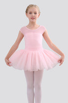 Ballet Pink tutu dresses for girls front view detail