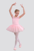 Ballet Pink tutu dresses for girls full-body view 