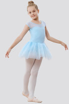 Blue tutu dresses for girls full-body view