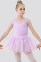 Ballet Pink tutu dresses for girls front view