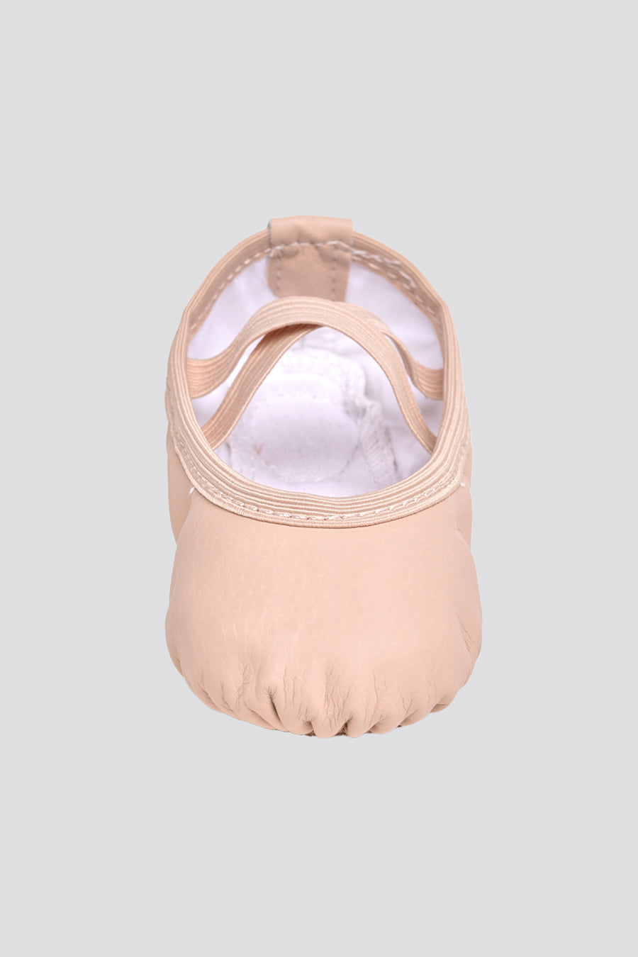 Pink ballet shoes front view