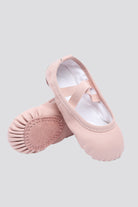 Toddler ballet shoes front view