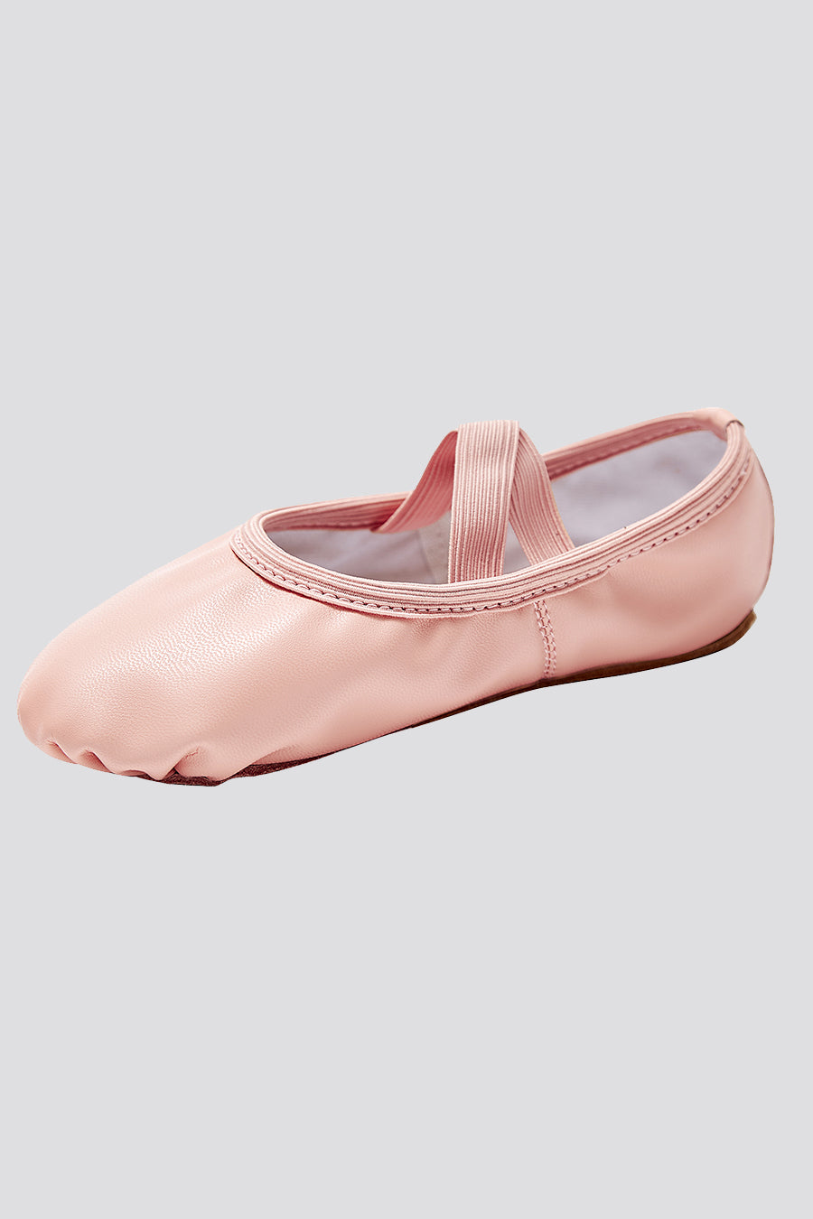 elastic strap ballet pink ballet shoes 