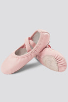 Pink toddler ballet shoes