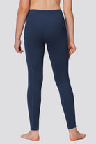 Girls leggings Midnight Blue back view