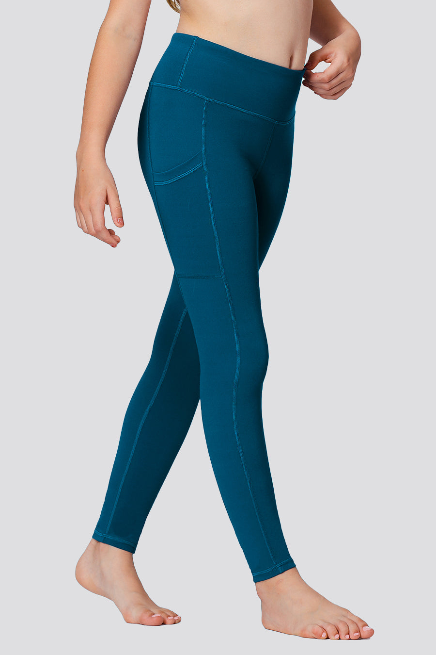 Girls leggings Oceanic side view