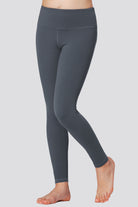 Girls Athletic Pants Charcoal front