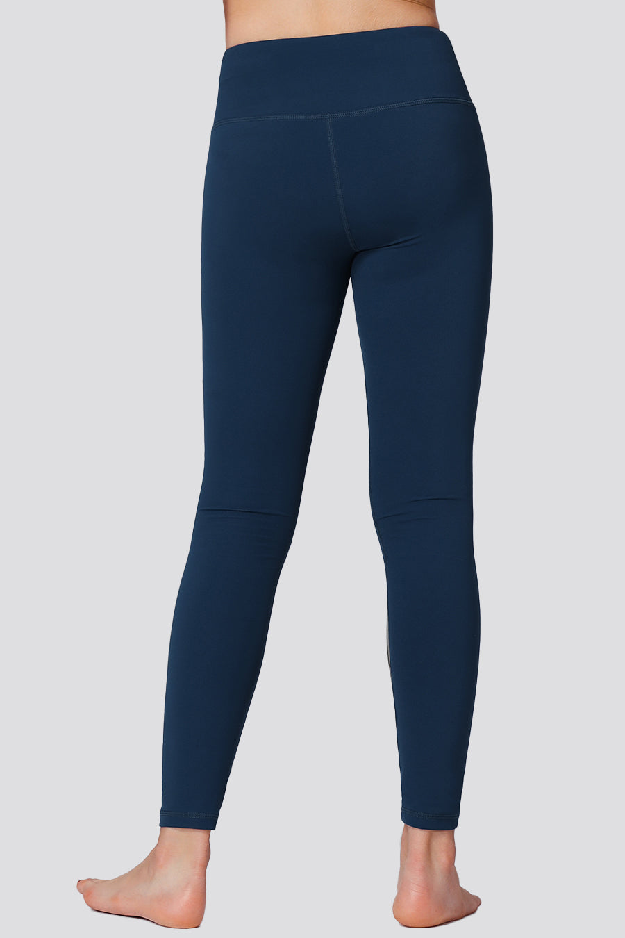 Girls Athletic Pants Navy back