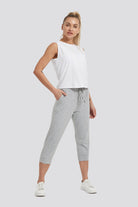 capri sweatpants Light Gray